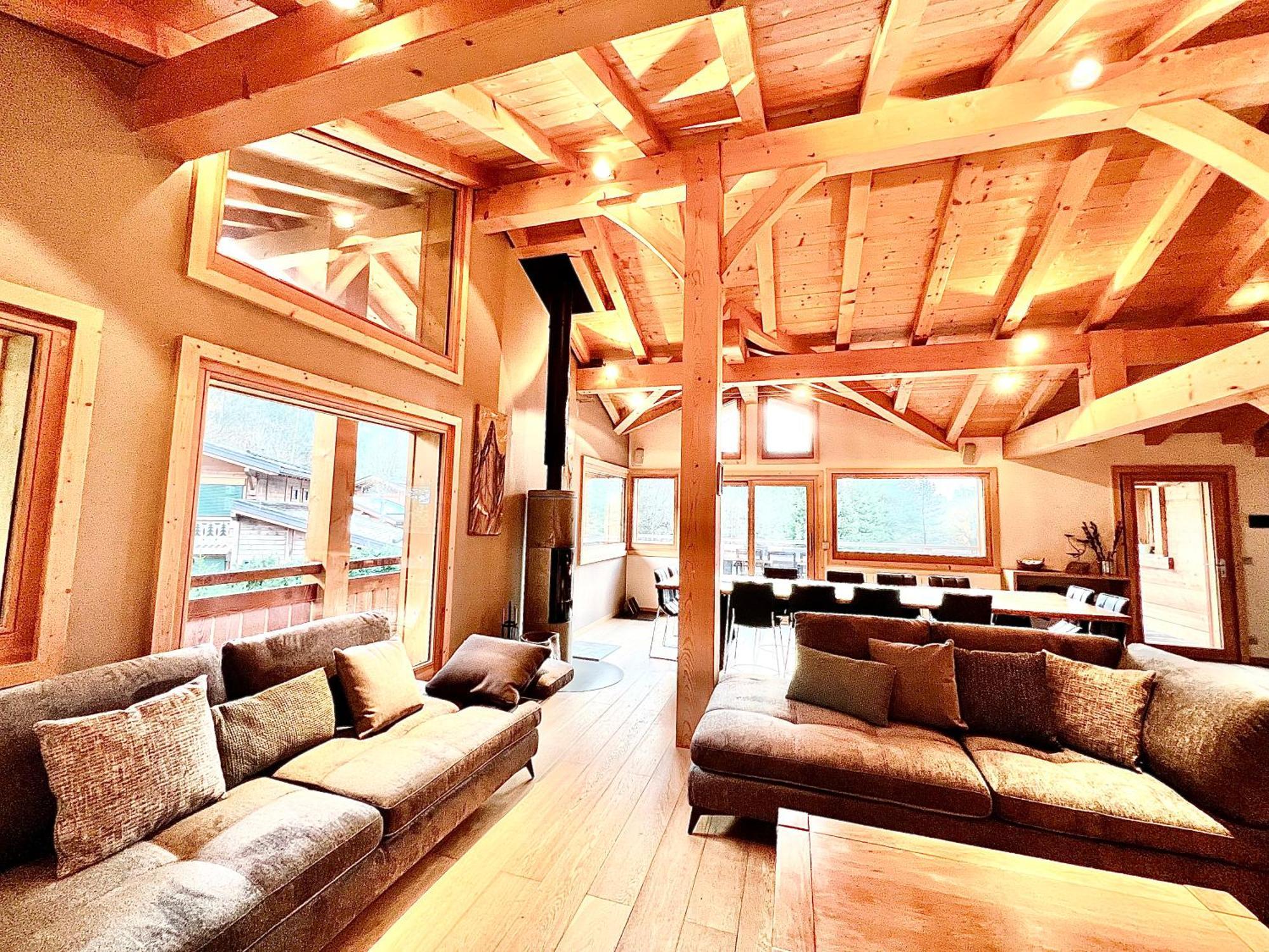 Chalet Isabelle Mountain Lodge 5 Star 5 Bedroom En Suite Sauna Jacuzzi Chamonix Exterior foto